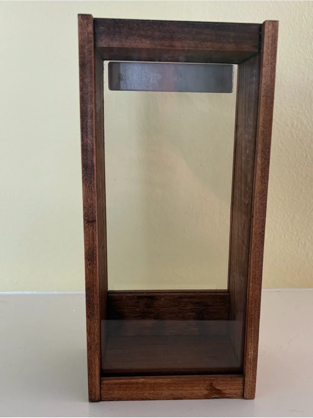 Knob Creek Bourbon Wooden Bottle Display Case Box